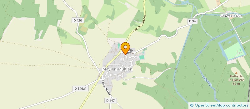 localisation de l'entreprise DIAS & DIAS à MAY-EN-MULTIEN
