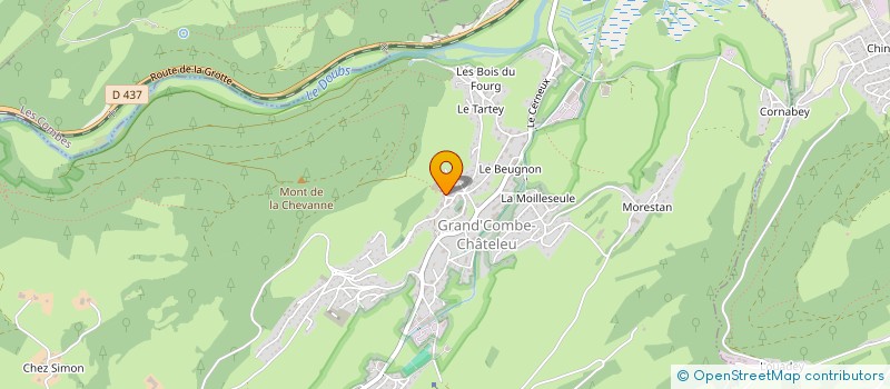 localisation de l'entreprise DIAS IMMO  GRAND'COMBE-CHATELEU