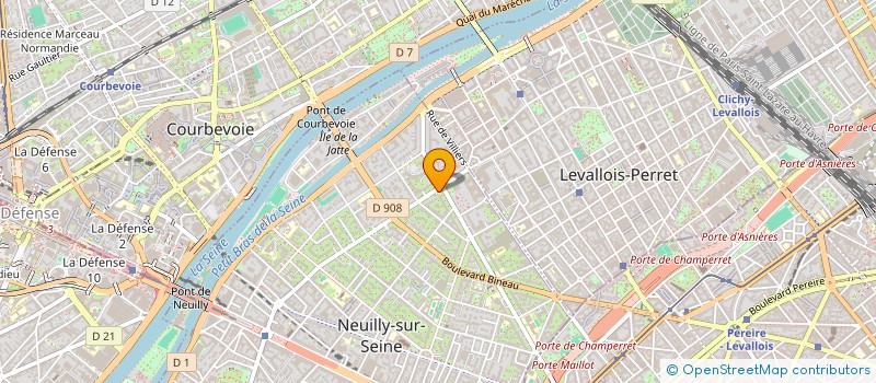 localisation de l'entreprise DIAS NETTOYAGE à NEUILLY-SUR-SEINE