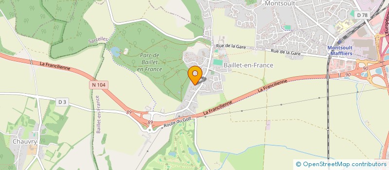 localisation de l'entreprise DIAS POIROT INVESTISSEMENTS  BAILLET-EN-FRANCE