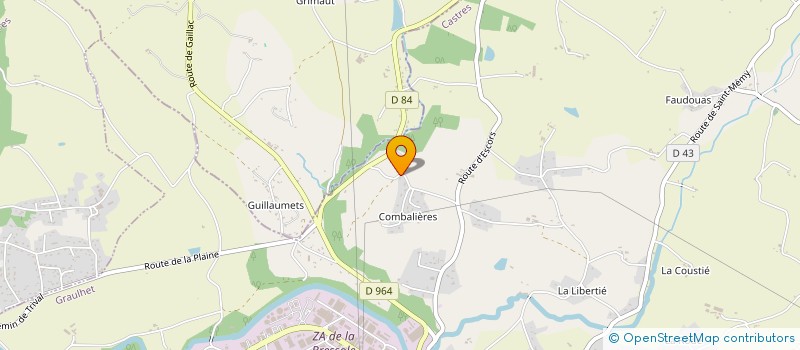 localisation de l'entreprise DIAS T IMMO  GRAULHET