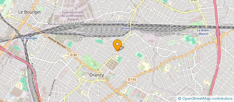 localisation de l'entreprise DIAS VENTILATION à DRANCY