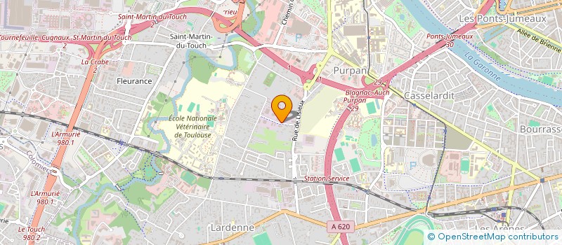localisation de l'entreprise DIASCLIM à TOULOUSE