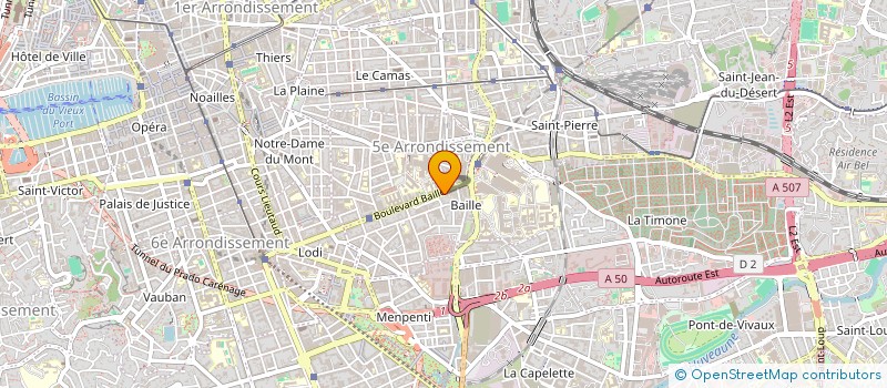 localisation de l'entreprise DIASINOS à MARSEILLE