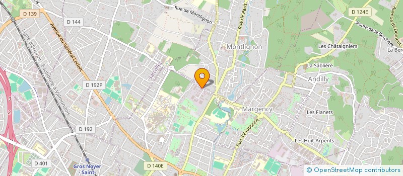 localisation de l'entreprise DIASOL à EAUBONNE