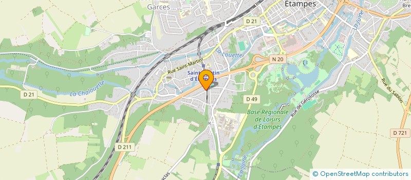 localisation de l'entreprise DIASPHERIA  ETAMPES