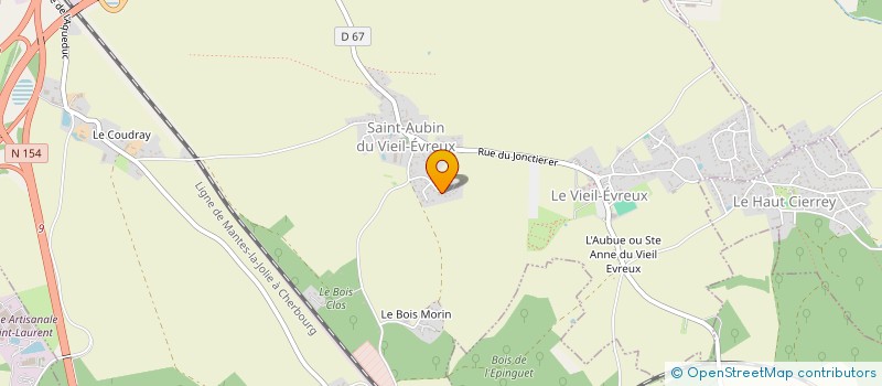 localisation de l'entreprise DIASPO COLLEGE PROTESTANT DE NDOUNGUE  LE VIEIL-EVREUX