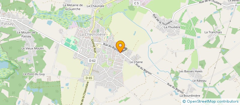 localisation de l'entreprise DIASPO CONSULTING  LA CHEVROLIERE