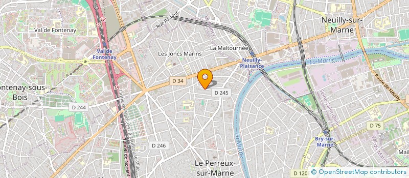 localisation de l'entreprise DIASPORA ARMENIE CONNEXION  LE PERREUX-SUR-MARNE