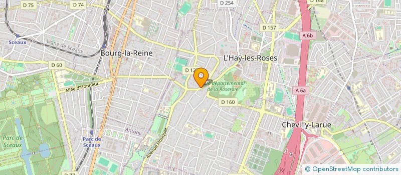 localisation de l'entreprise DIASPORA CONGOLAISE EN MOUVEMENT (DIACOM)  L'HAY-LES-ROSES