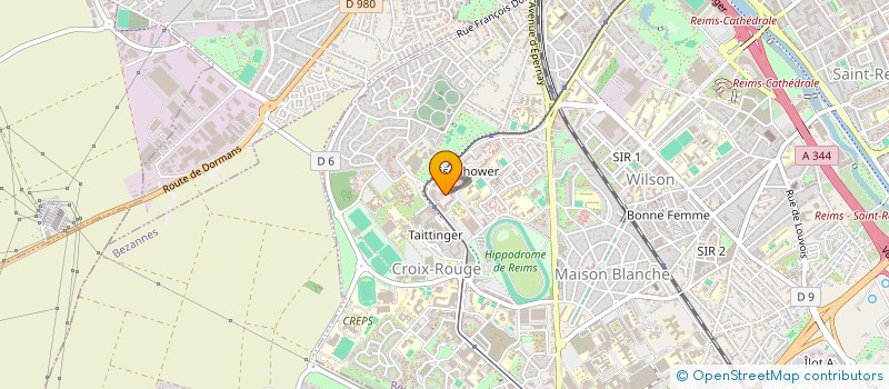 localisation de l'entreprise DIASPORA GRANDS LACS FRANCE  REIMS