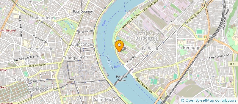 localisation de l'entreprise DIASPORA LINK  BORDEAUX