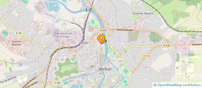 localisation de l'entreprise DIASTOLE-SYSTOLE à VERDUN