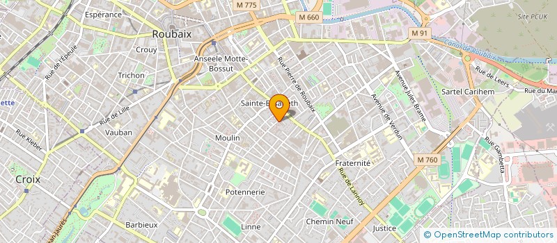 localisation de l'entreprise DIASVANNEVILLE  ROUBAIX