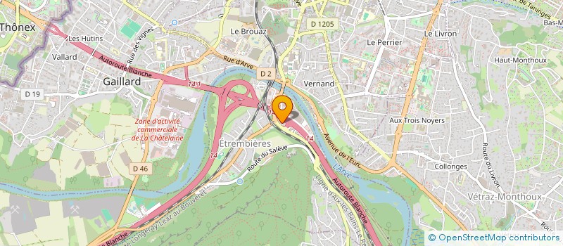 localisation de l'entreprise DIASWISS FRANCE  ETREMBIERES