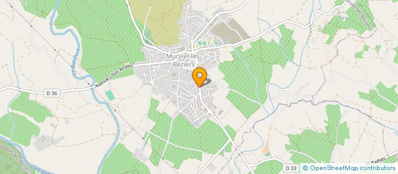localisation de l'entreprise DIATECH à MURVIEL-LES-BEZIERS