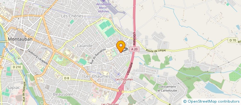 localisation de l'entreprise DIATHEKE  MONTAUBAN