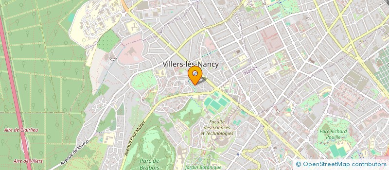 localisation de l'entreprise DIATIKI  VILLERS-LES-NANCY