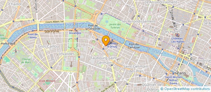 localisation de l'entreprise DIATOURS à PARIS