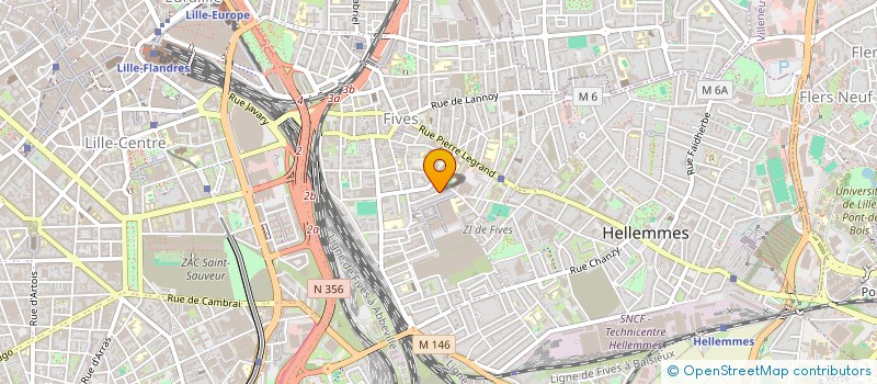 localisation de l'entreprise DIATRIBE à LILLE