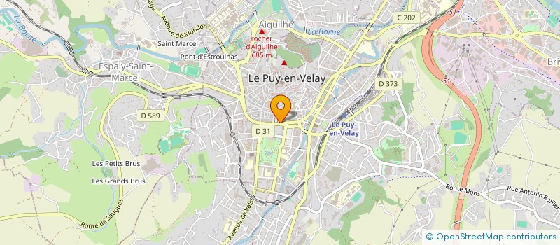 localisation de l'entreprise DIAUMALYS à LE PUY-EN-VELAY