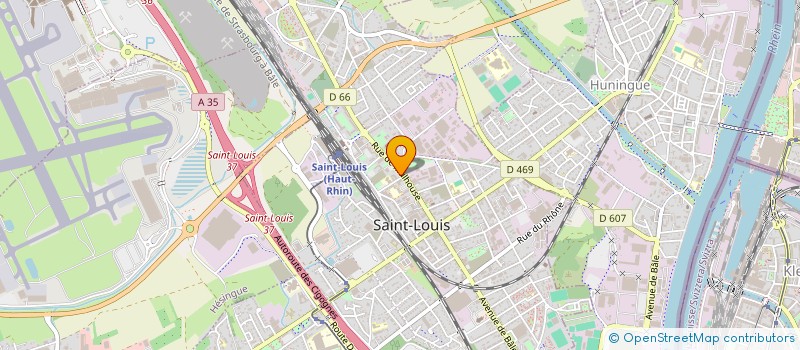 localisation de l'entreprise DIAZ à SAINT-LOUIS