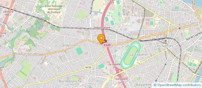 localisation de l'entreprise DIAZ à TOULOUSE