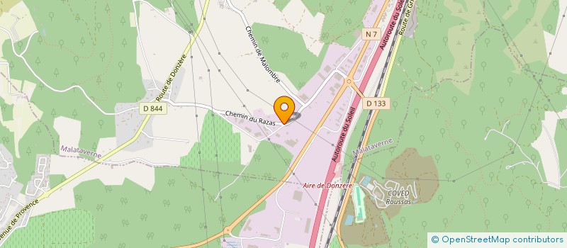 localisation de l'entreprise DIAZ ALAIN ET FILS  MALATAVERNE