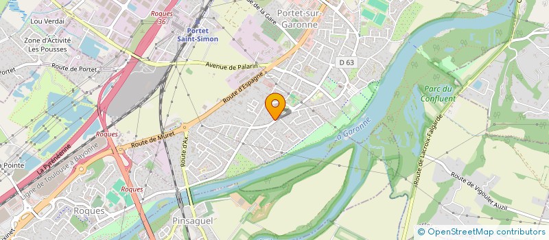 localisation de l'entreprise DIAZ IMMO  PORTET-SUR-GARONNE