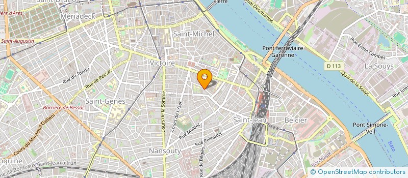 localisation de l'entreprise DIAZ IMMOBILIER  BORDEAUX