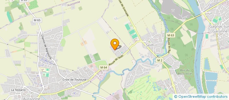localisation de l'entreprise DIAZ SERVICES à AUSSONNE