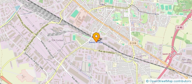 localisation de l'entreprise DIAZBATI  SAINT-PRIEST