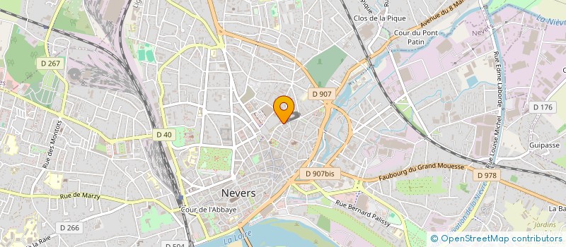 localisation de l'entreprise DIAZO PLUS à NEVERS
