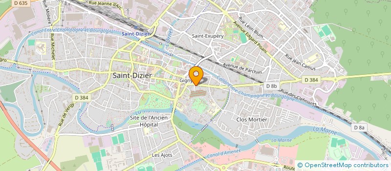 localisation de l'entreprise DIAZOCOPY à SAINT-DIZIER