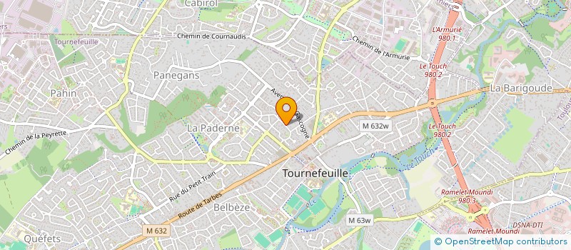 localisation de l'entreprise DIAZPROD EVENT à TOURNEFEUILLE