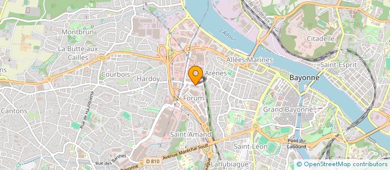 localisation de l'entreprise DIAZV à BAYONNE