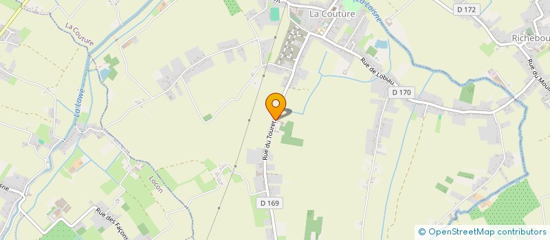 localisation de l'entreprise DIB MAINTENANCE à LA COUTURE