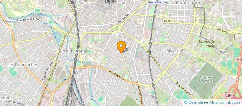 localisation de l'entreprise DIB ORLY à DIJON