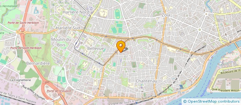 localisation de l'entreprise DIBA à NANTES