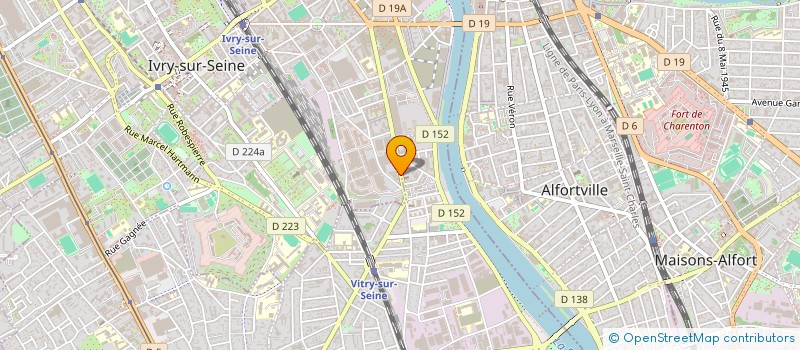 localisation de l'entreprise DIBA INVEST à IVRY-SUR-SEINE