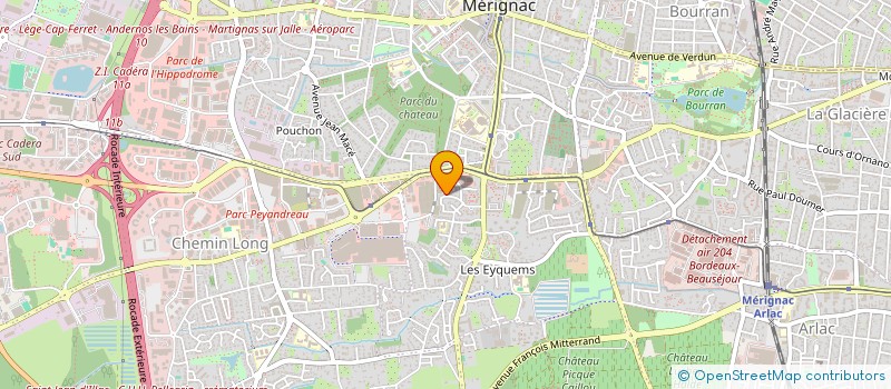 localisation de l'entreprise DIBACOM  MERIGNAC