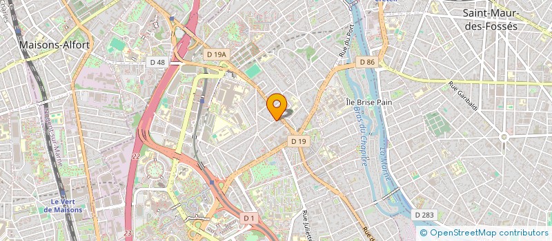 localisation de l'entreprise DIBANG AUTOS  CRETEIL