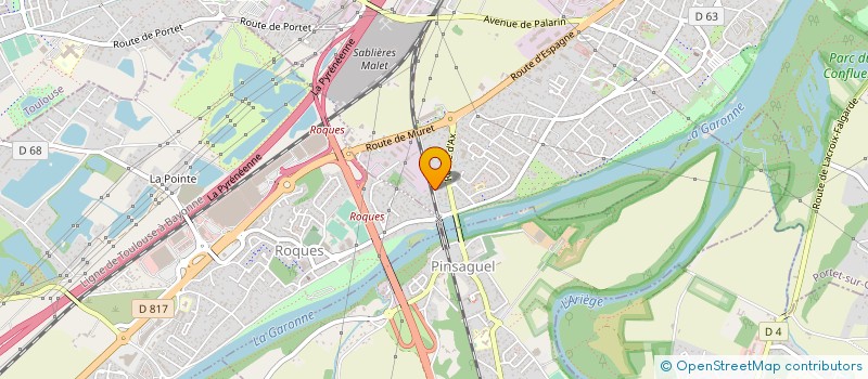 localisation de l'entreprise DIBAUTO  PORTET-SUR-GARONNE