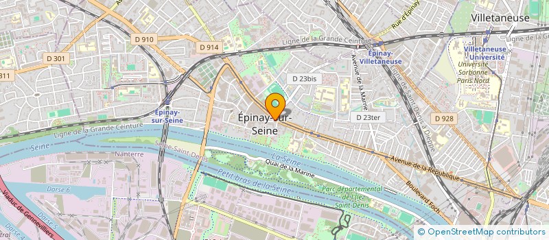 localisation de l'entreprise DIBBA à EPINAY-SUR-SEINE
