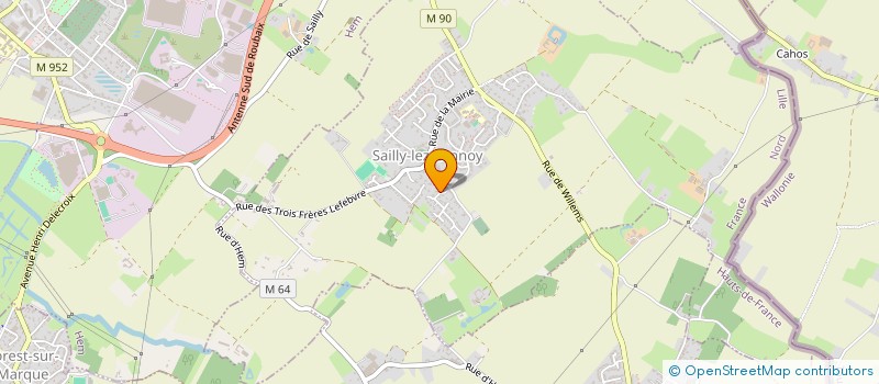 localisation de l'entreprise DIBEA IMMO  SAILLY-LEZ-LANNOY