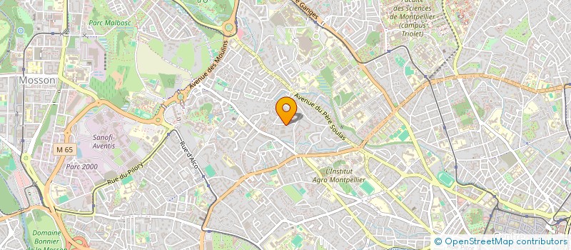 localisation de l'entreprise DIBEAL à MONTPELLIER