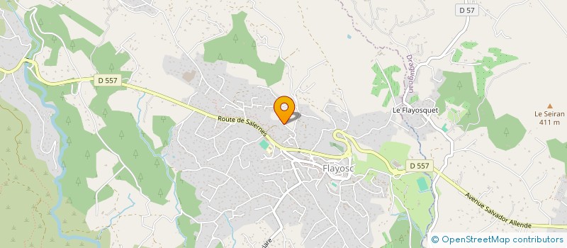 localisation de l'entreprise DIBIMMO83  FLAYOSC