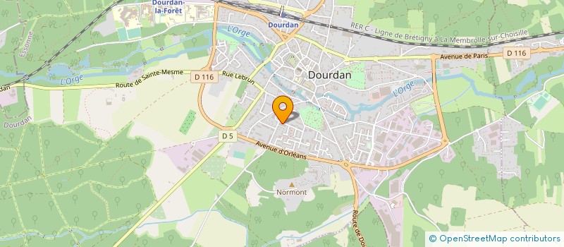 localisation de l'entreprise DIBIP à DOURDAN