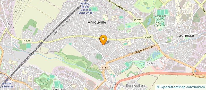 localisation de l'entreprise DIBO SERVICES à ARNOUVILLE