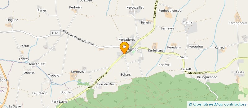 localisation de l'entreprise DIBOAN  QUEMENEVEN